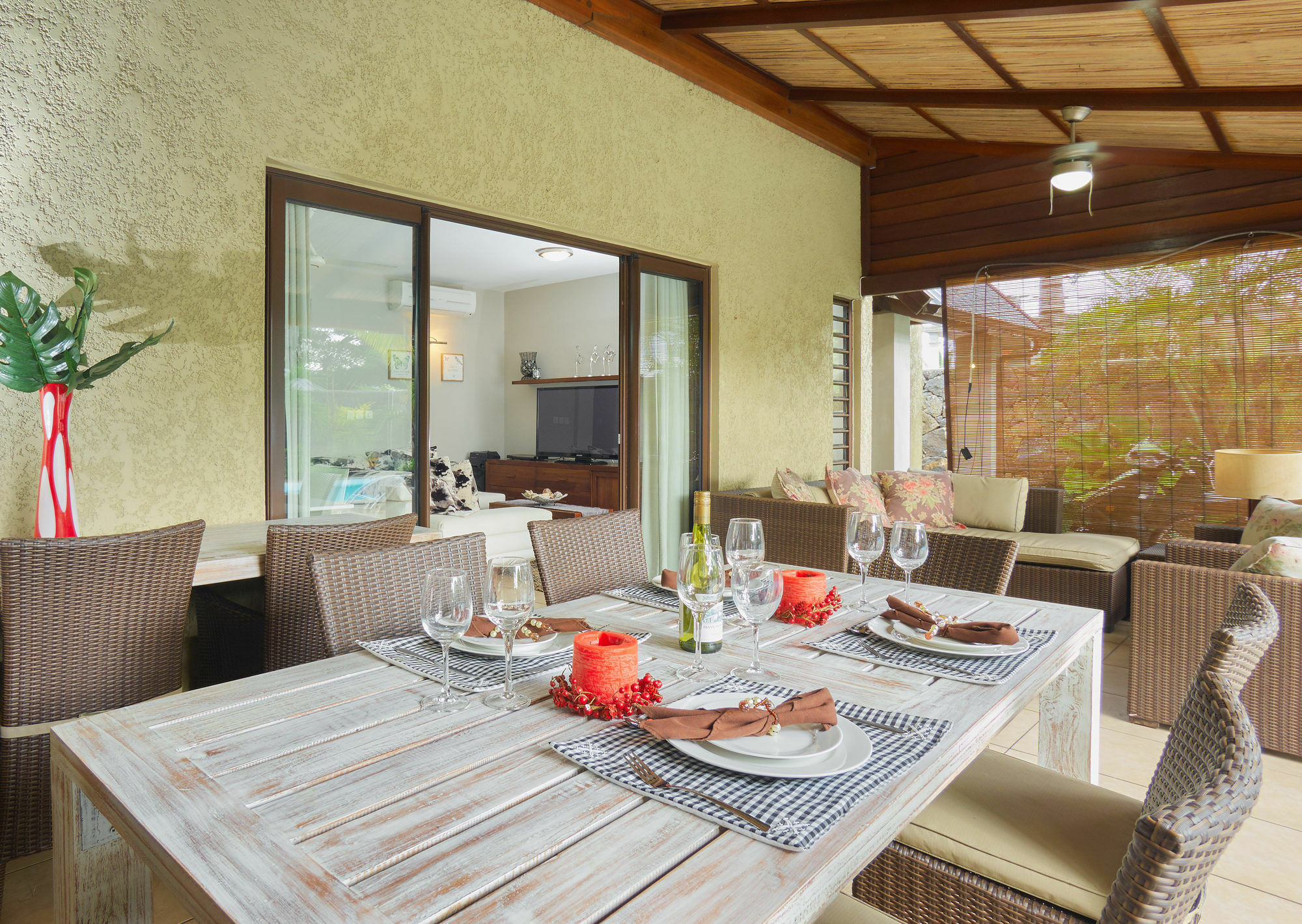 Bel Azur Beach Residence With Lov Trou aux Biches Luaran gambar
